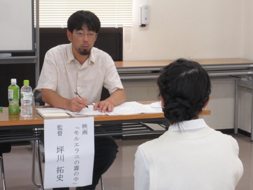 第2回市民キャストオーディションの模様